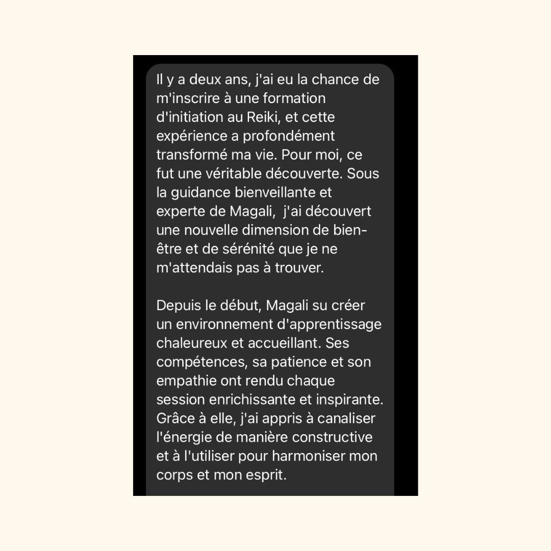 Réveille ton Âme, initie toi au Reiki niveau 1