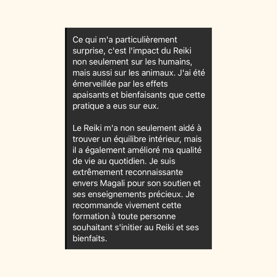 Réveille ton Âme, initie toi au Reiki niveau 1