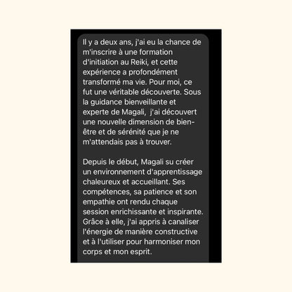 Réveille ton Âme, initie toi au Reiki niveau 1